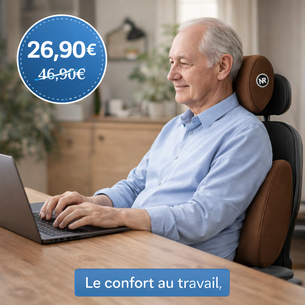 Duo Confort Dos & Nuque à mémoire de forme