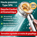 Pommeau de Douche Confort – Plus de Pression, Moins d’Eau
