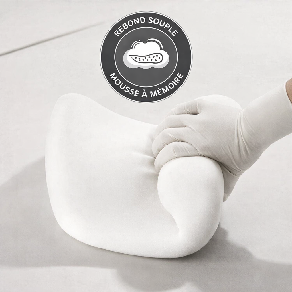 Duo Confort Dos & Nuque à mémoire de forme