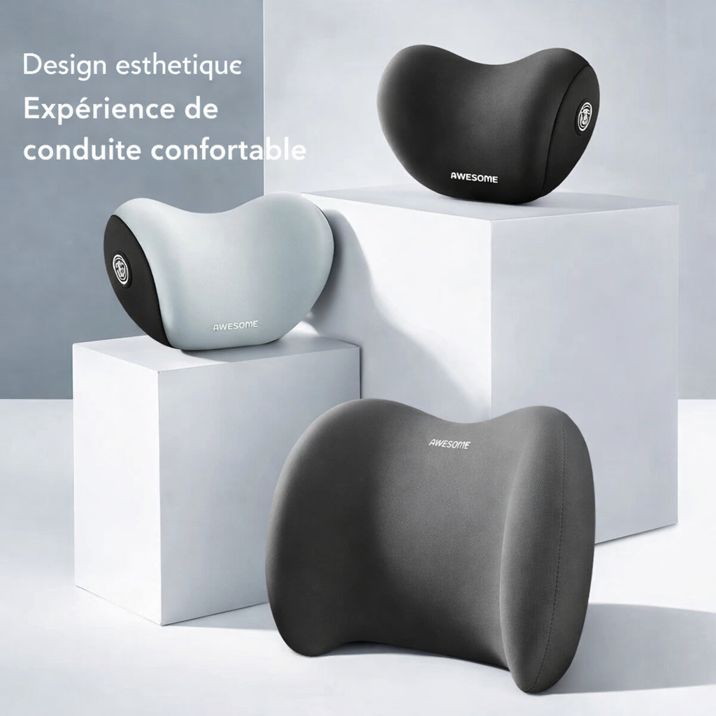 Duo Confort Dos & Nuque à mémoire de forme