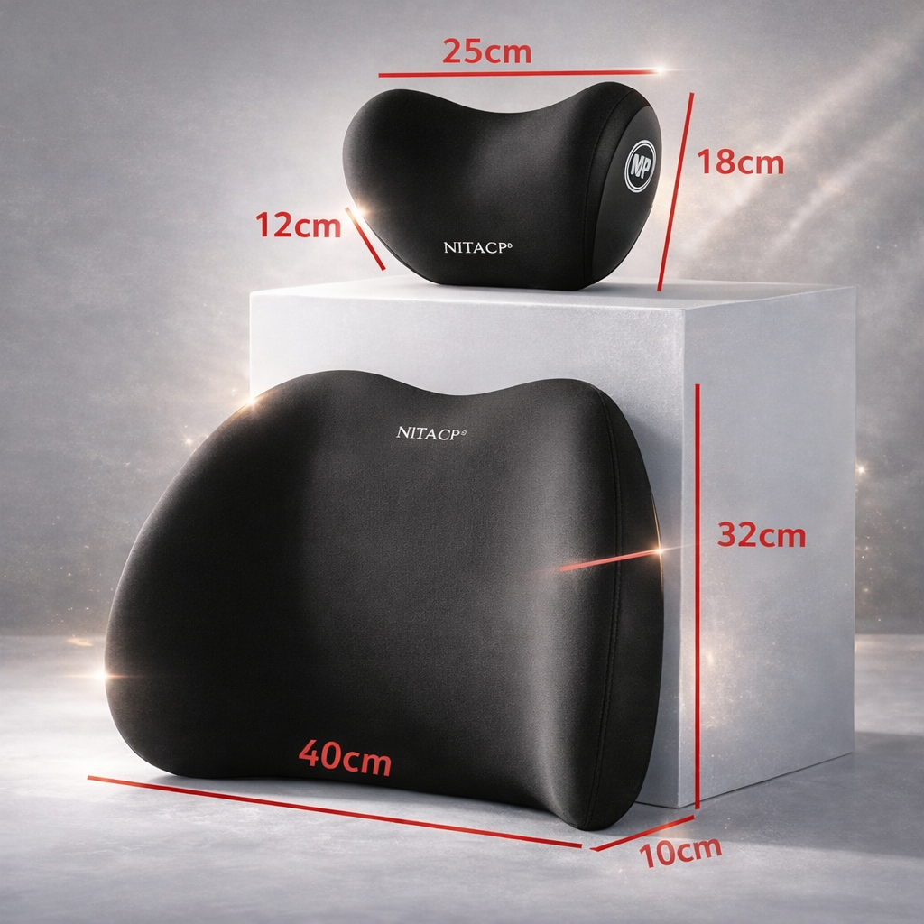 Duo Confort Dos & Nuque à mémoire de forme