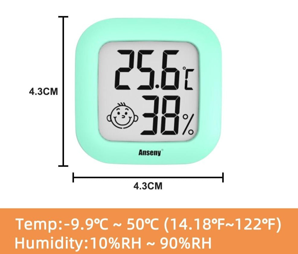 Thermomètre Mural LCD - Hygromètre