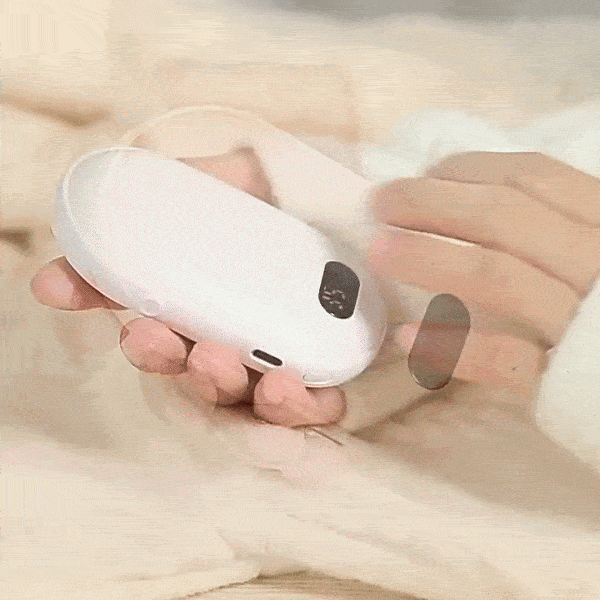 Chauffe-mains de poche à double face