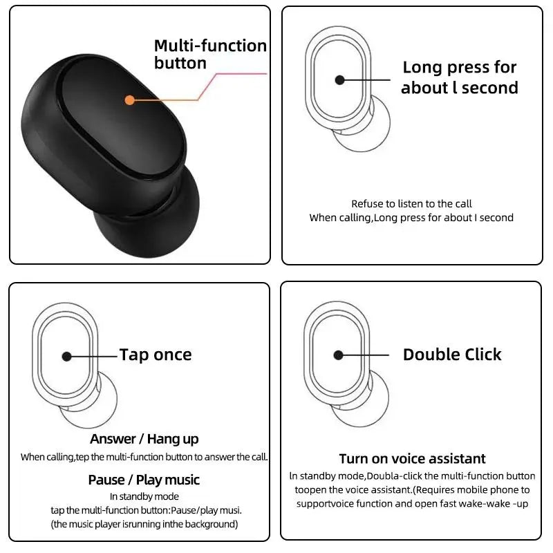 Ecouteurs Xiaomi Redmi Airdots 2 Bluetooth