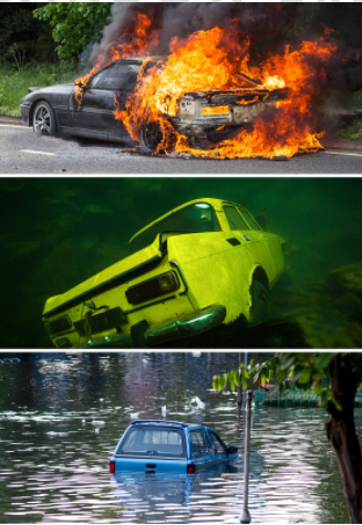 Porte-clés de survie