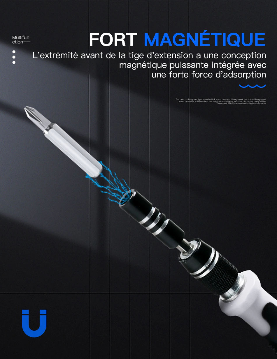 Kit de tournevis de précision 117 en 1