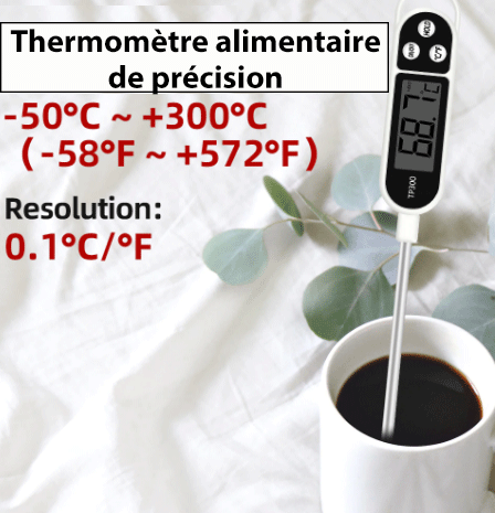 Thermomètre de cuisine digital